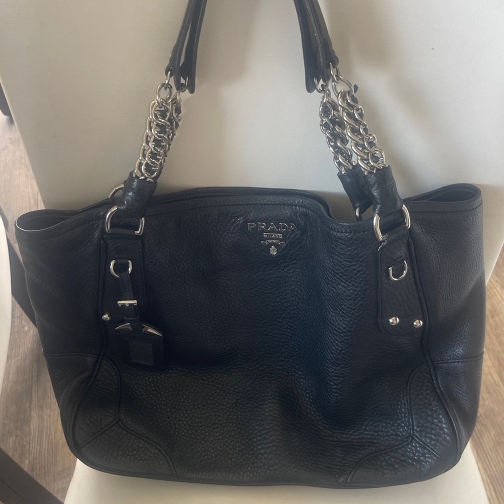 Black Leather Women's Bag